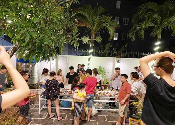 Hình ảnh Đoàn Thế Giới Di Động thuê villa Vũng Tàu tổ chức tiệc 6
